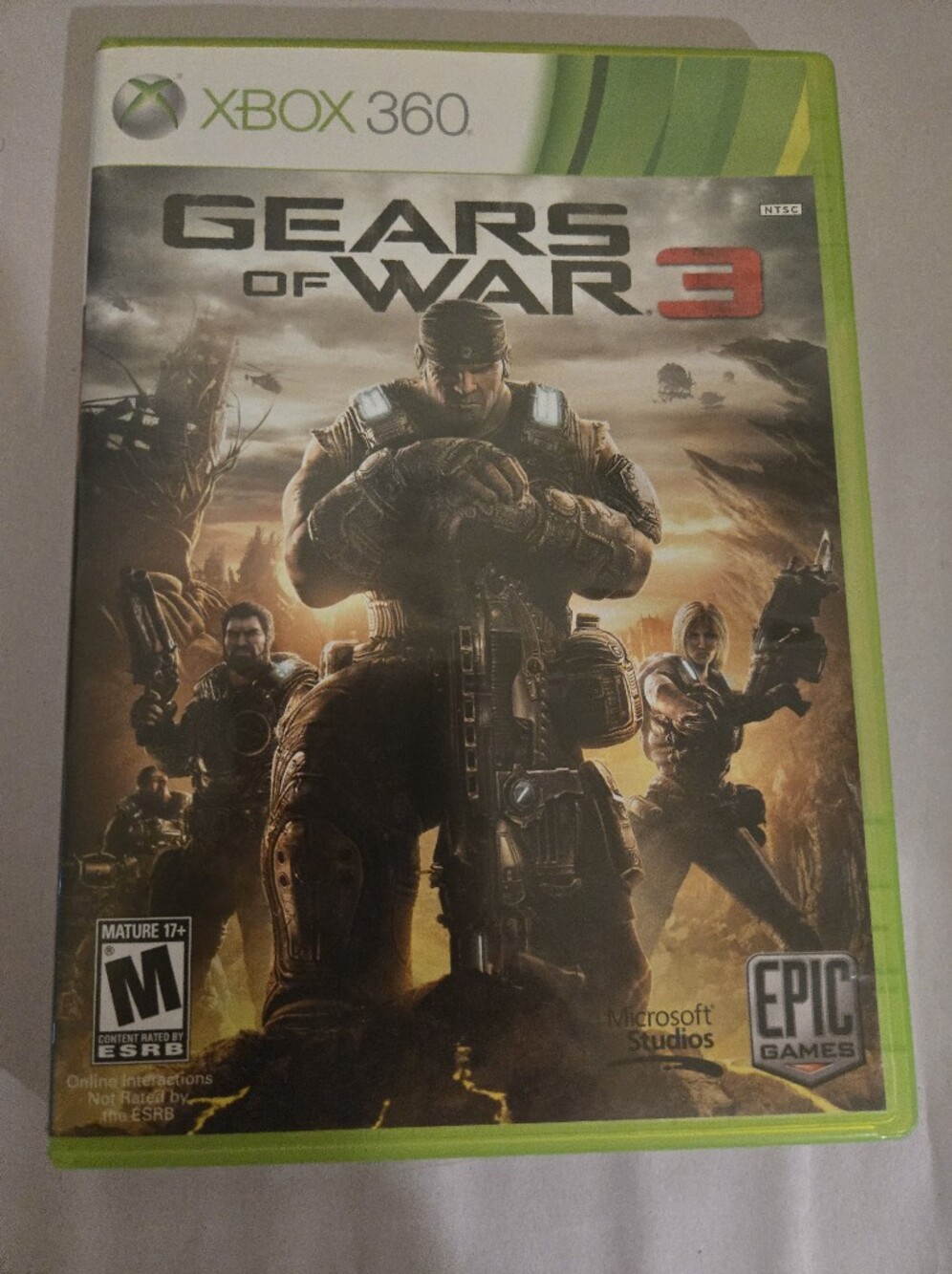 Gears of War 3 Xbox 360